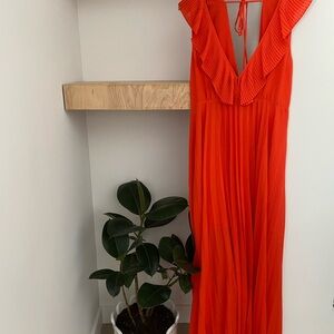 Zara Red Maxi Dress